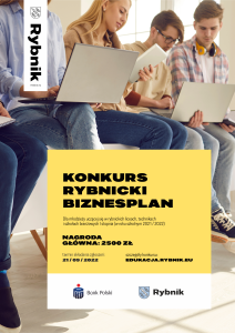 Konkurs "Rybnicki biznesplan" - plakat