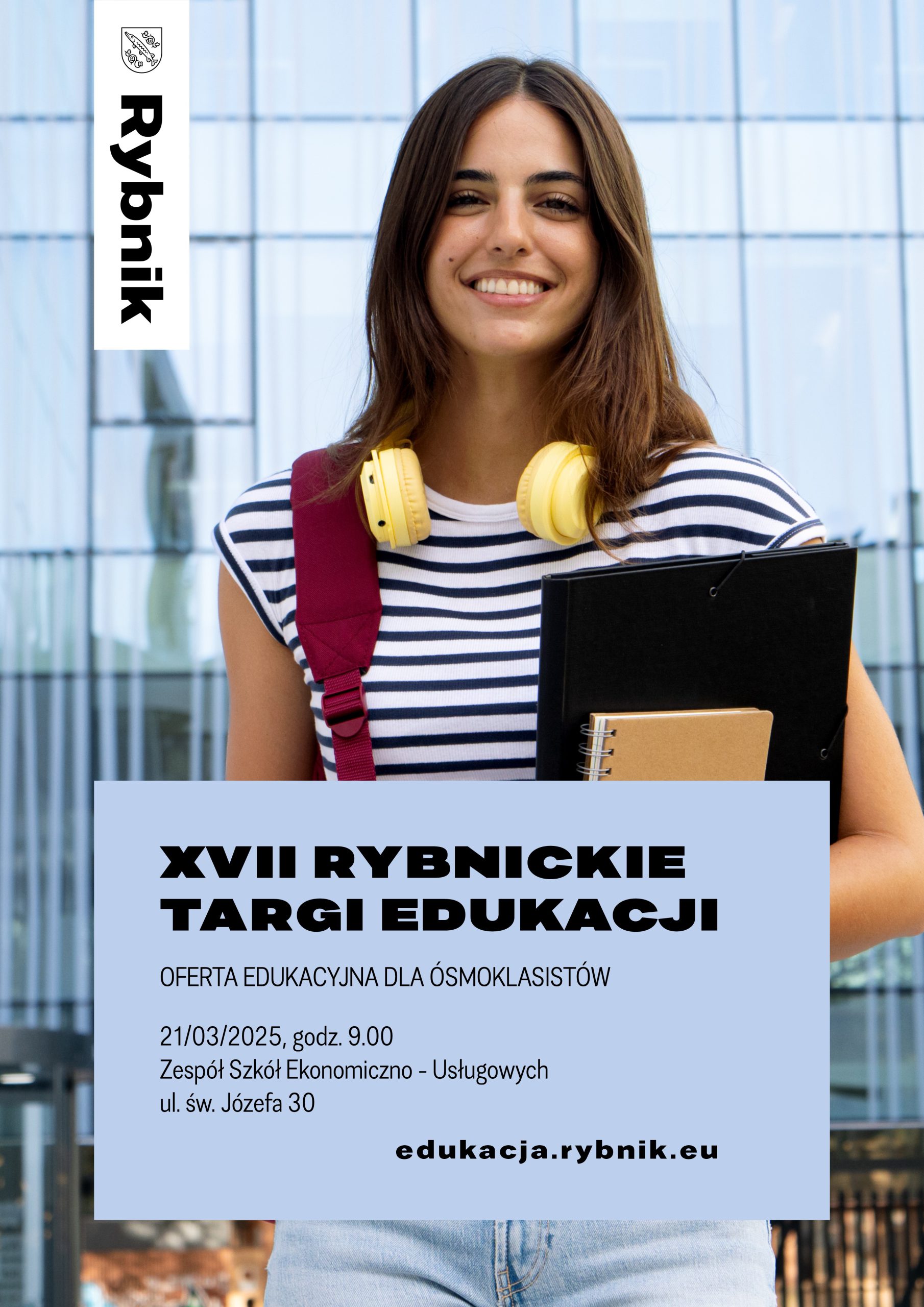 Plakat XVII Rybnickie Targi Edukacji