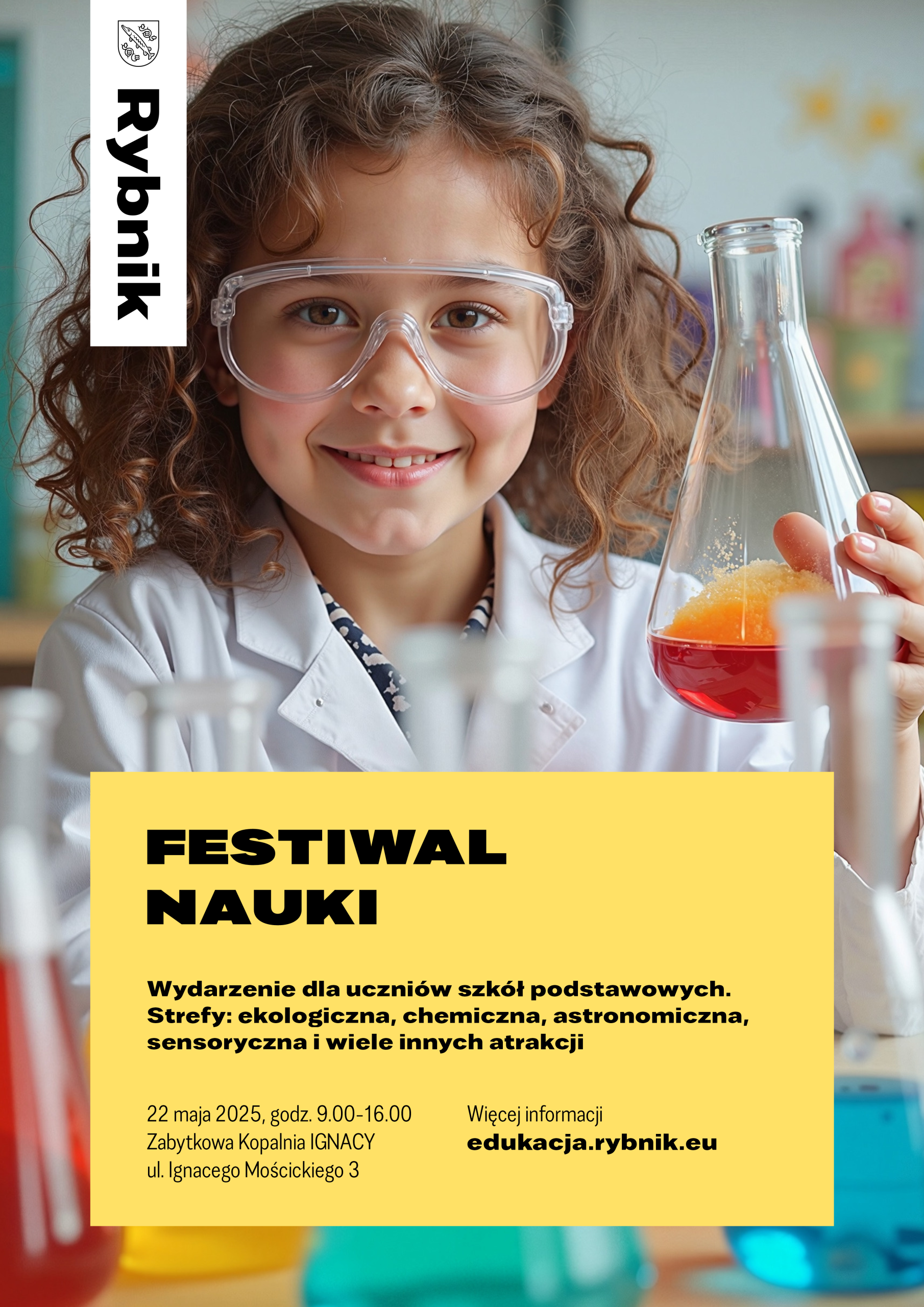 Plakat Festiwal Nauki