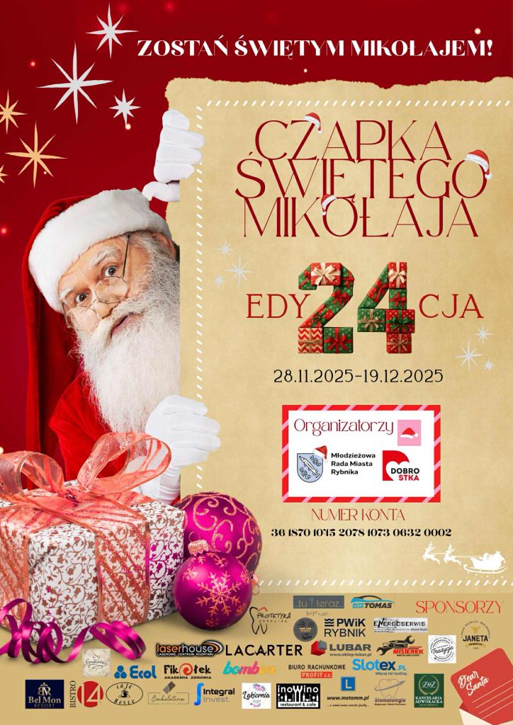 Czapka Świętego Mikołaja - plakat