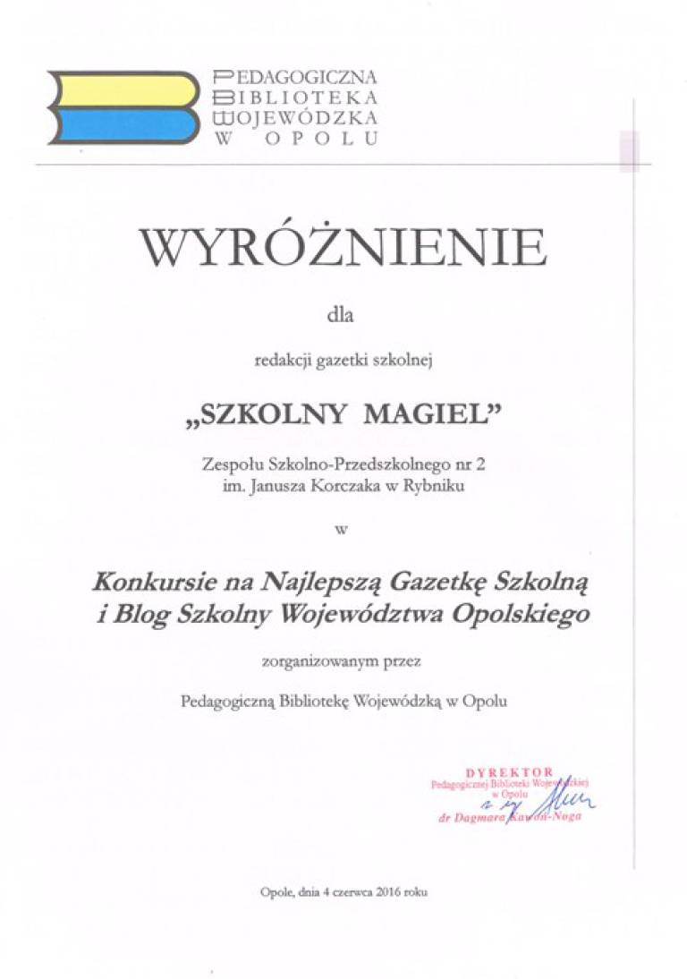 szkolny magiel